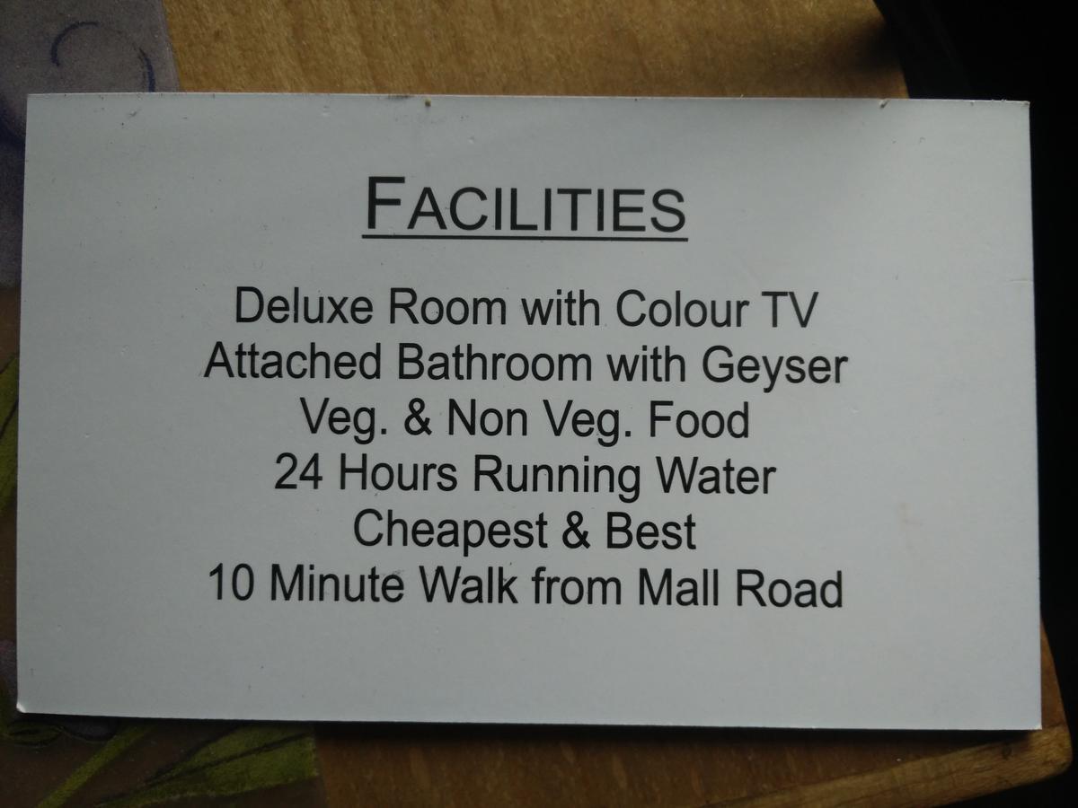 Mehdudia Guest House Shimla Luaran gambar